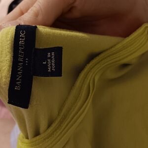Banana Republic Vibrant Green Blouse